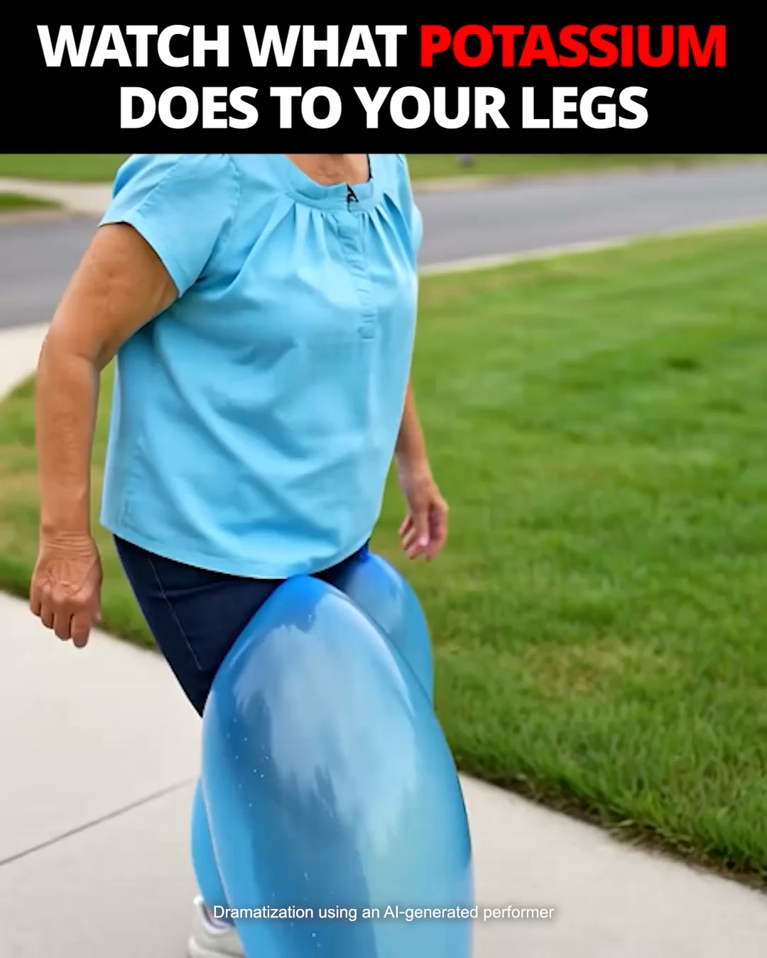 Fastest Way To Drain Swollen Legs (MUST WATCH)