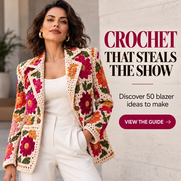 50 Crochet Blazers