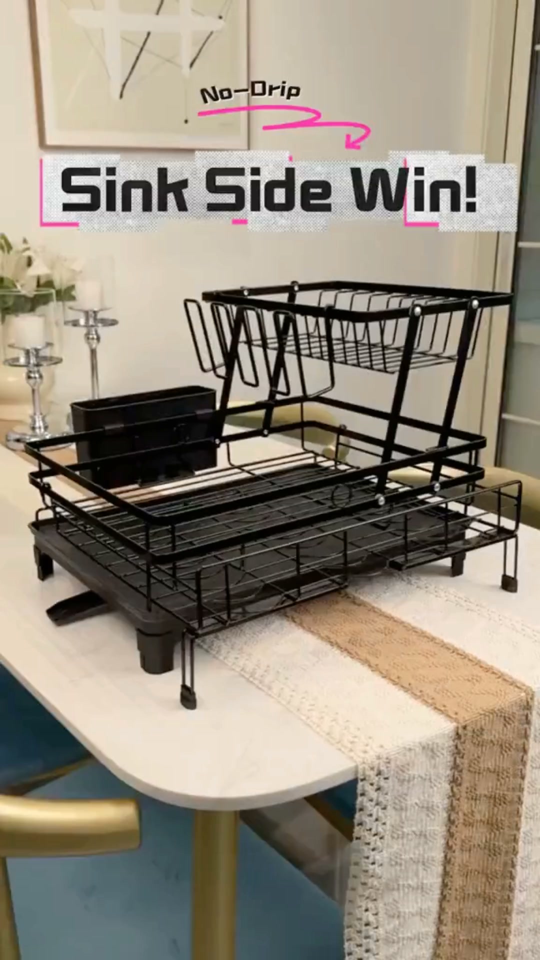Organized Kitchen. Zero Mess