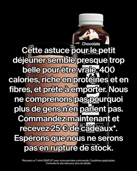 Pas le temps de cuisiner ? Voici Huel Black Edition