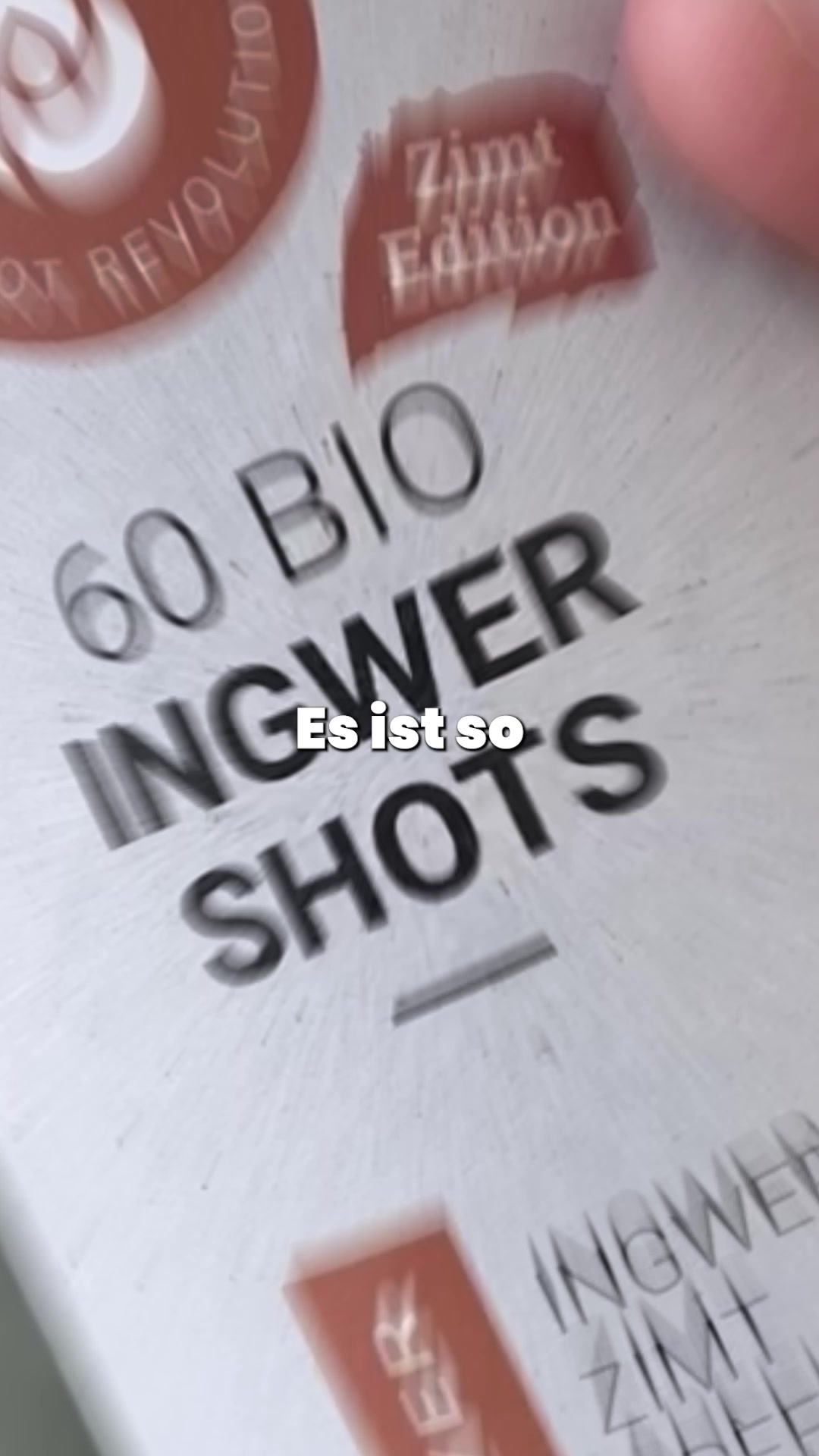 Ingwer-Zimt ist zurück – 30 % zum Relaunch