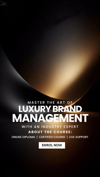 Learn luxury brand management