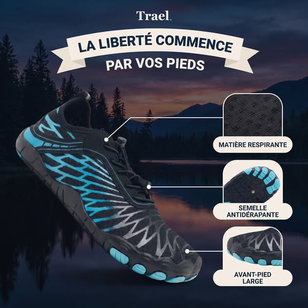 La liberté commence par vos pieds