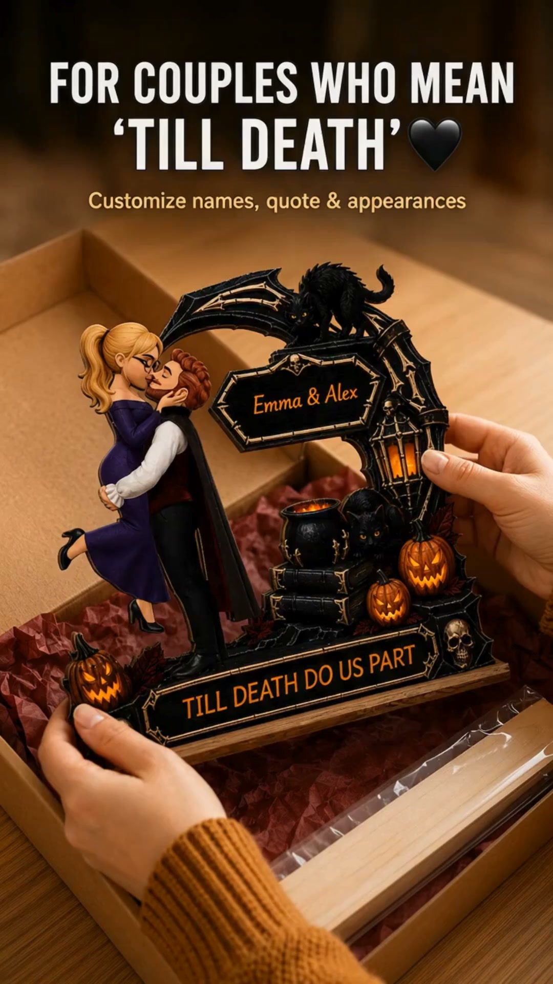 40% OFF Today! For Couples Who Mean “Till Death”