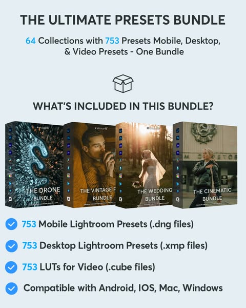 Cinematic Lightroom Presets