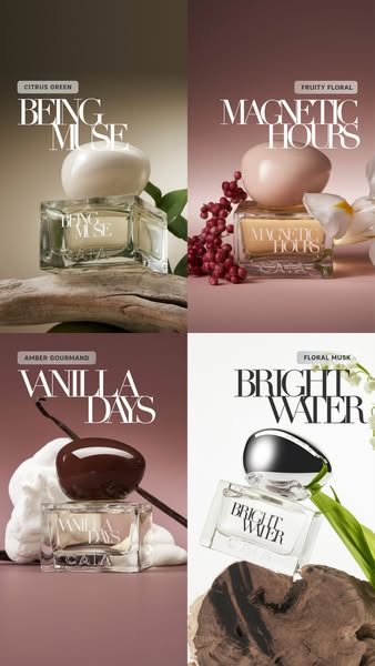 Scents that evoke glow