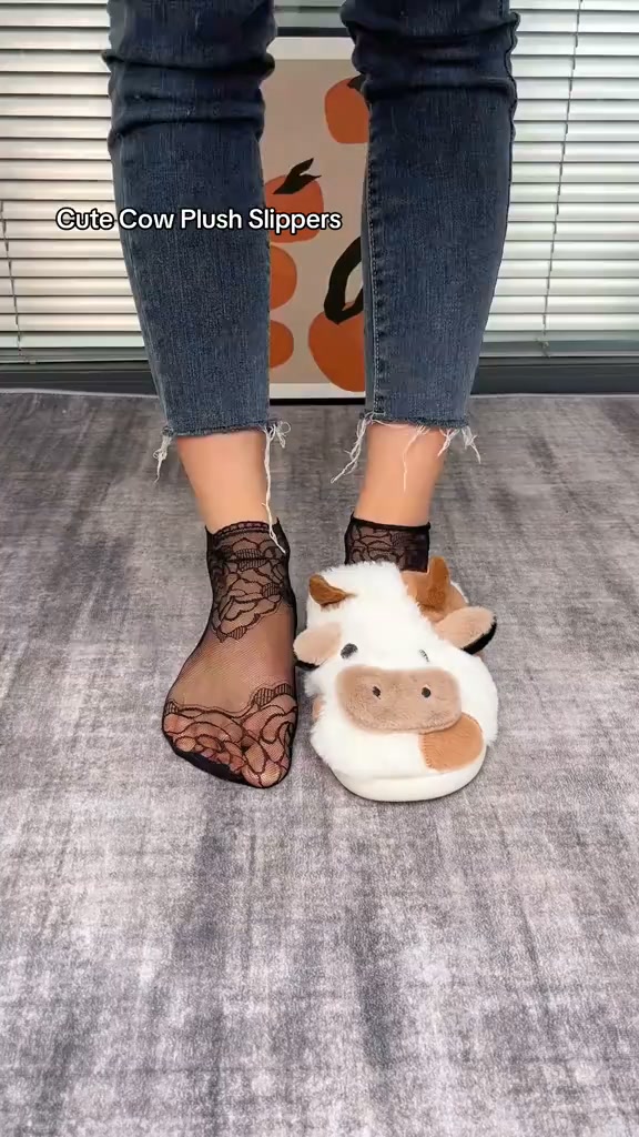 Cute Cow, Cozy Feet