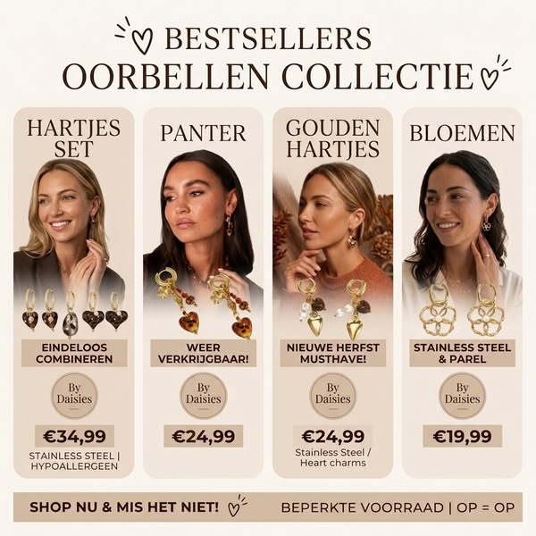 Nieuw seizoen, nieuwe sieraden!
