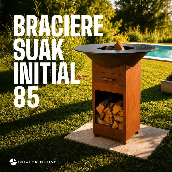 Braciere Suak Initial 85- Corten House