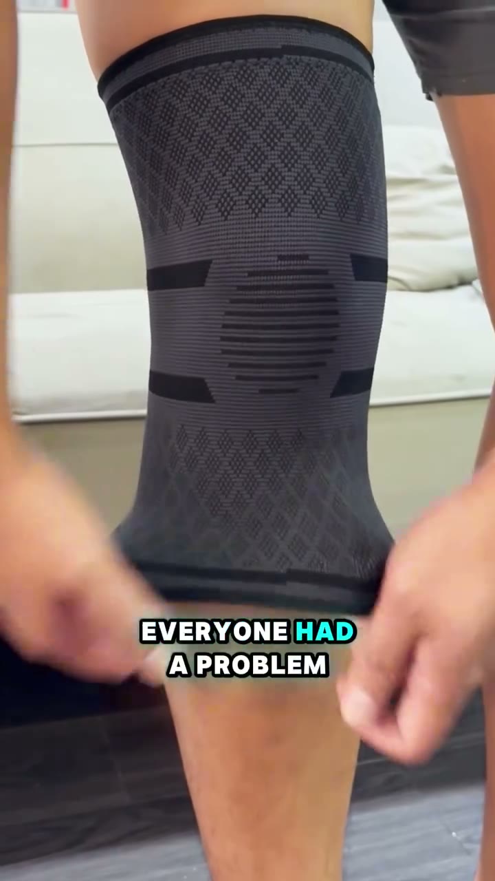 Die Kniebandage mit Einstellrad