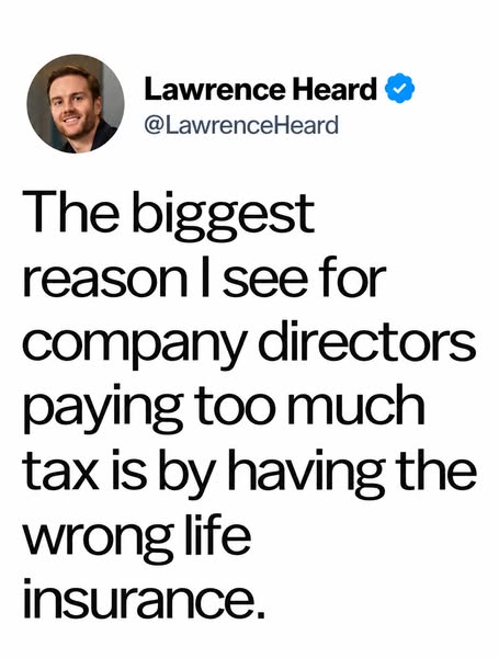 Company Directors - Save Corporation and Income Tax Through Relevant Life Insurance