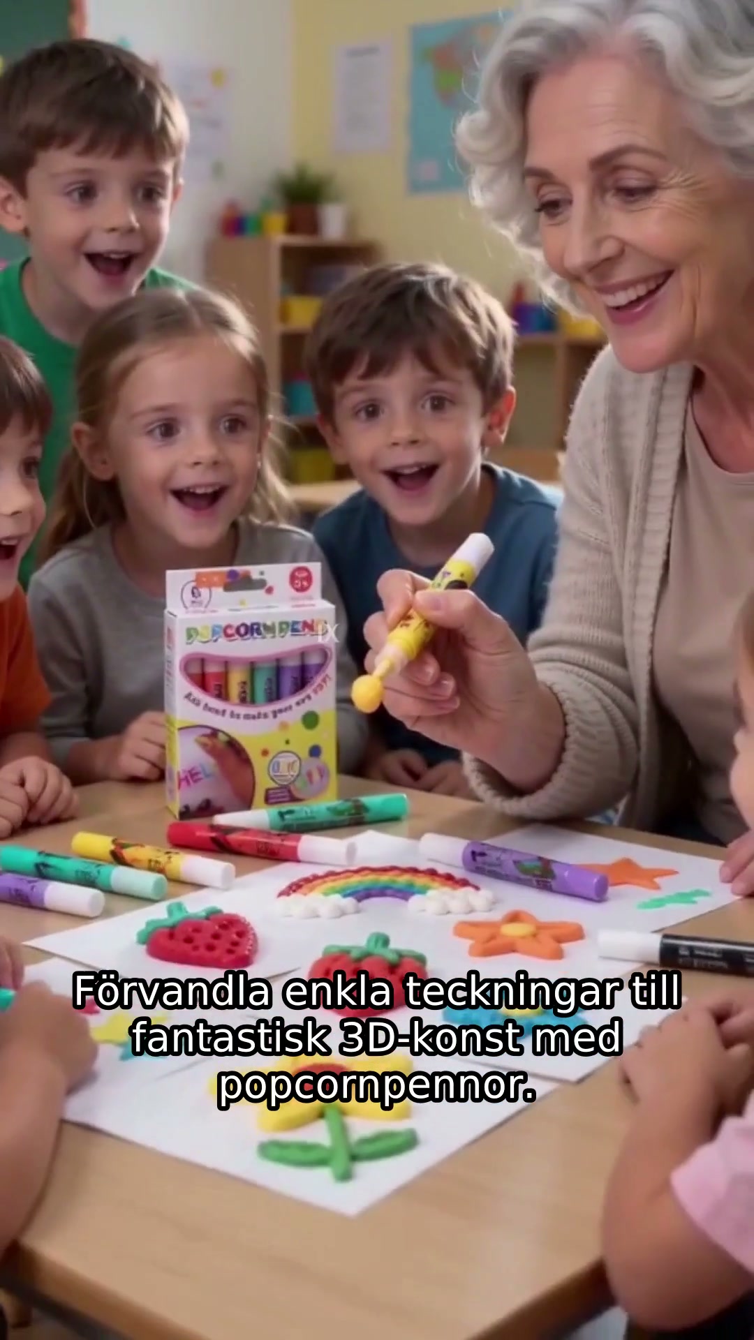 Magiska 3D-pennor som väcker teckningar till liv