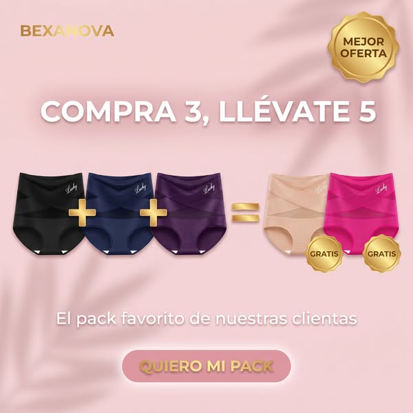 El pack favorito: compra 3, llévate 6.