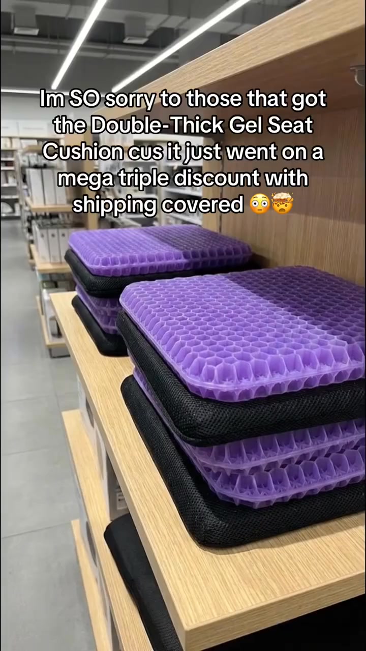 Honeycomb Gel Seat Cushion