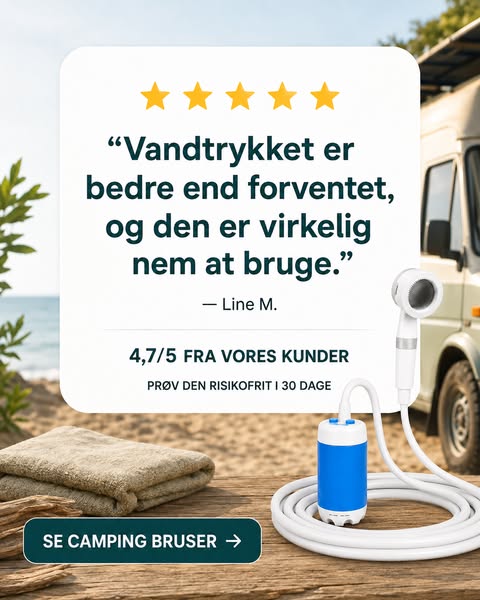50% rabat + Fri fragt i hele Danmark