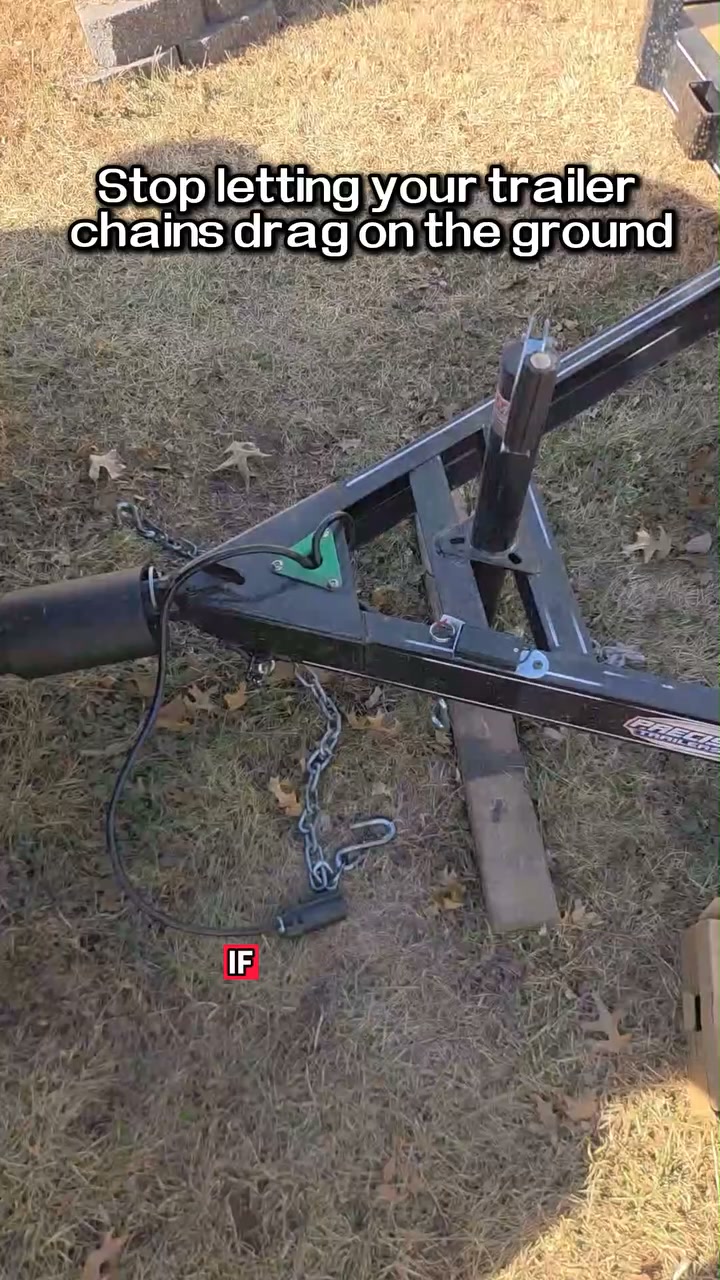 Mrorea Aluminum Trailer Towing Chain Organizer