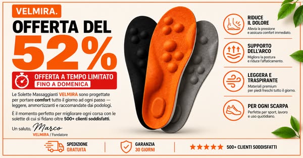 Fino al 52% di sconto su Velmira