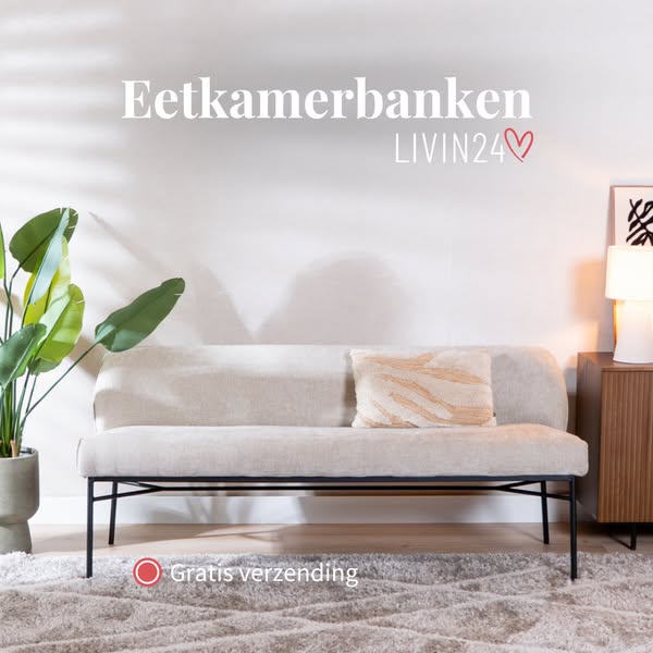 Eetkamerbanken collectie