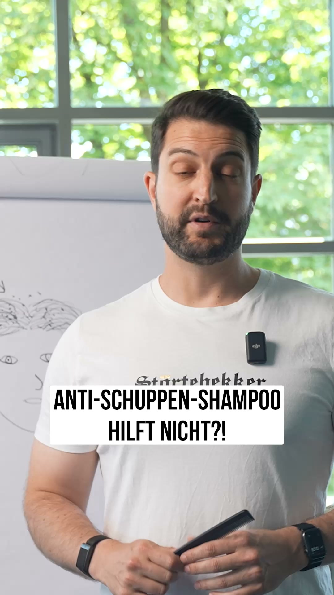 Juckende Kopfhaut nervt? Mach Schluss damit.