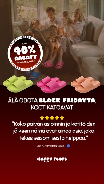 Kiireisten perheiden suosikki Buy 2 Get 1 FREE
