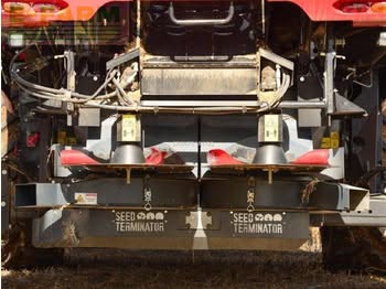Combine harvester Case-ih seed terminator bouchard diffusion