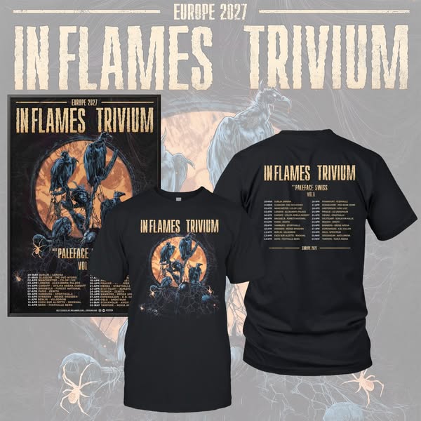 IN FLAMES & TRIVIUM – EUROPE 2027 TOUR