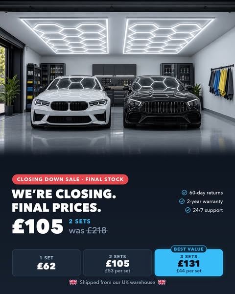 We're closing — final prices