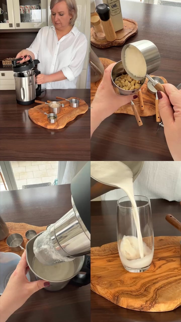 Latte vegetale fresco in 60 secondi