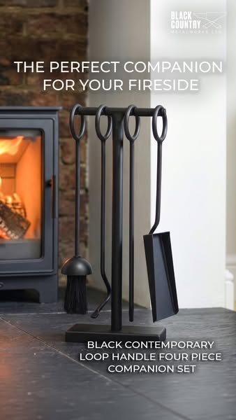 Contemporary 4-Piece Companion Set