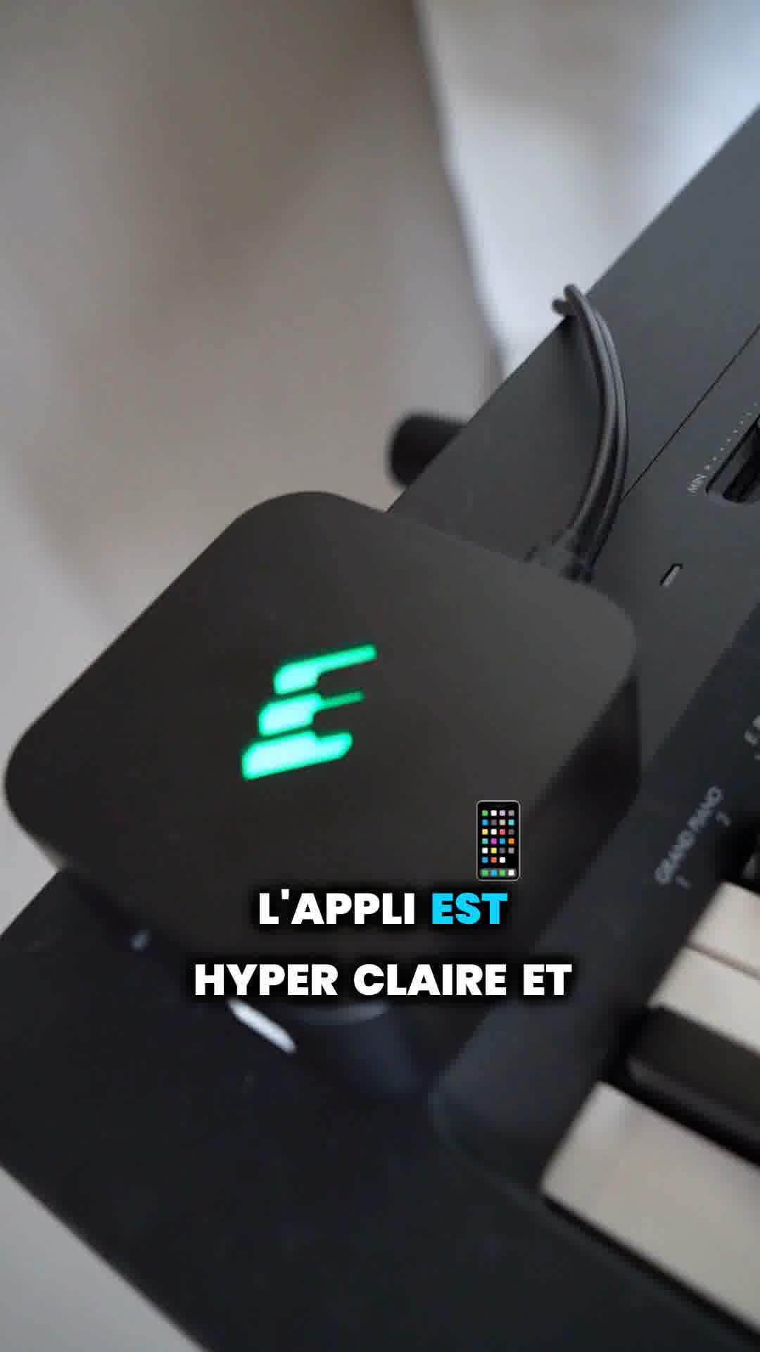 Apprenez le piano avec les LEDs