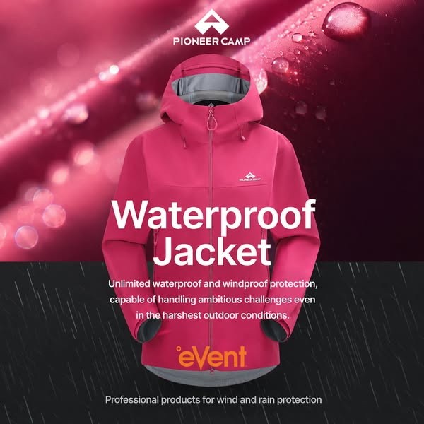 Hardshell Jacket | Waterproof · Windproof · Fully Taped · Ventilated