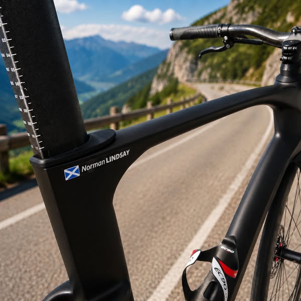 Your Name and Flag on Your Bike