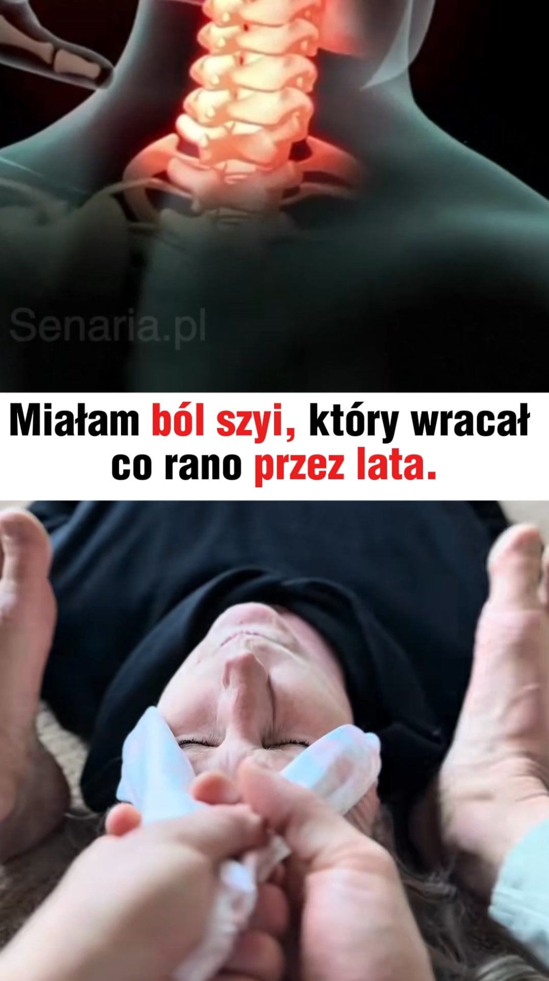 Sen bez bólu szyi
