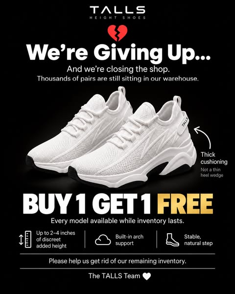 We're closing!