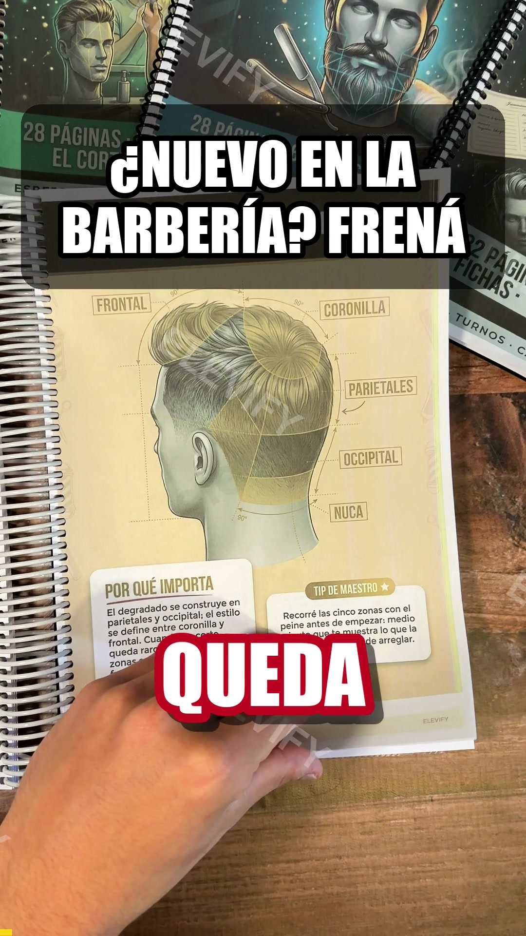El corte de verdad se ve a las dos semanas.