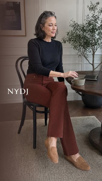 Marilyn Straight Pants Sculpt-Her™ Collection | Chocolate Fondant