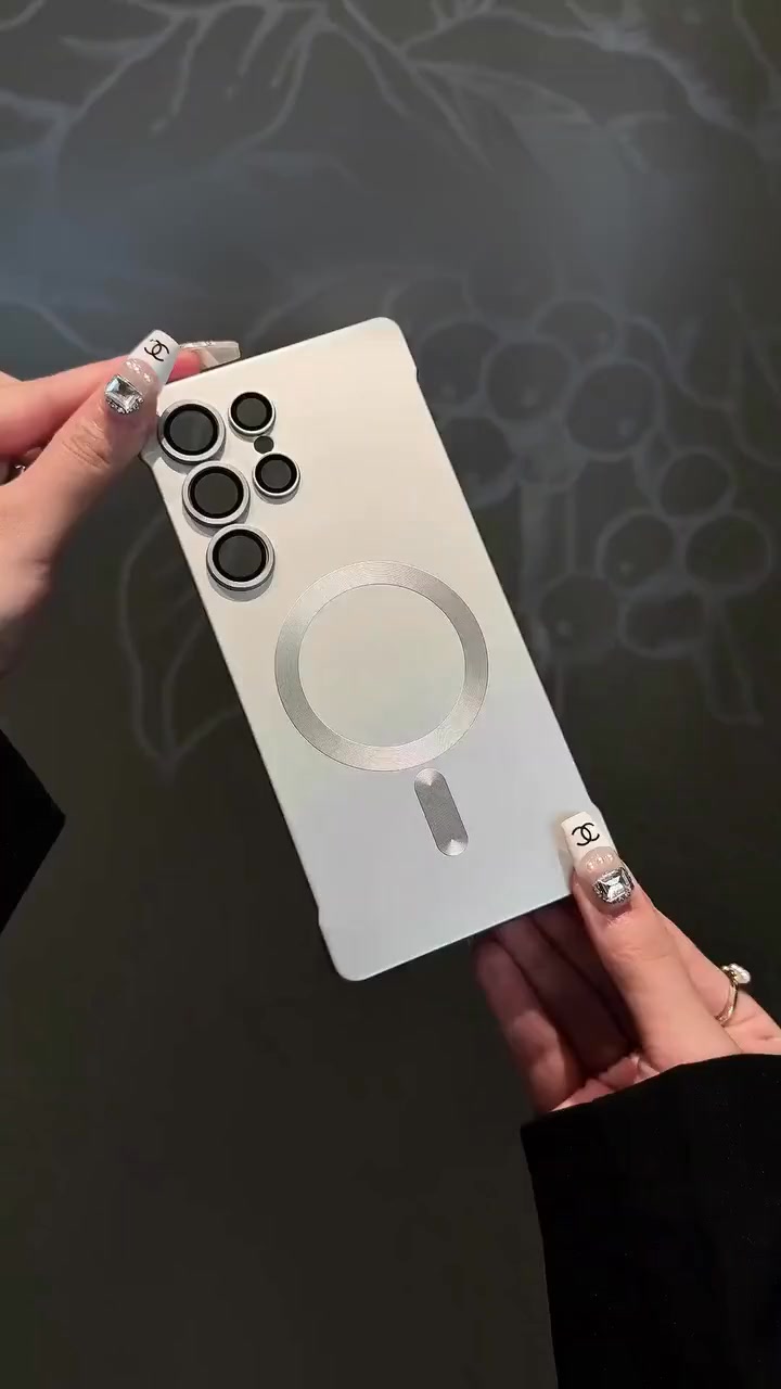 Matte Metallic Paint Frameless Case