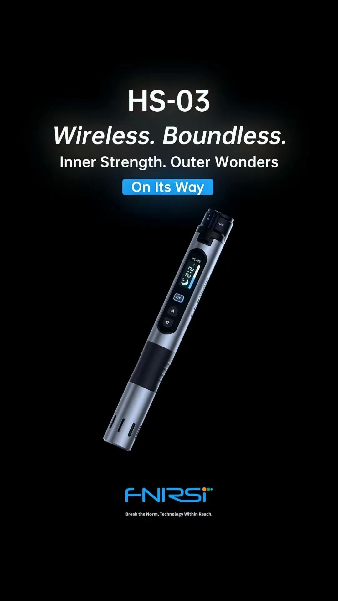 HS-03 Wireless Iron | $25 OFF Lightweight Design