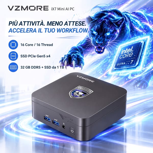 100 € DI SCONTO su VZMORE iX7! Codice: VZ100