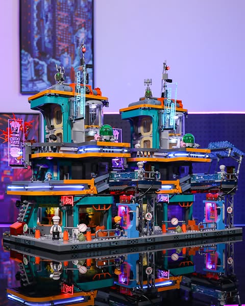 LumiBricks Cyberpunk Series from 39.99.Cyberpunk Culture Block toy lovers must not miss it!