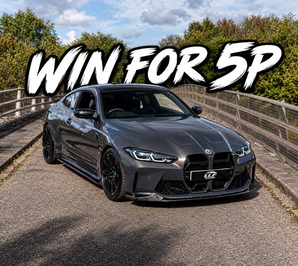 Win a 510bhp BMW M4 Competition or £37,500 cash for 5p this Sunday