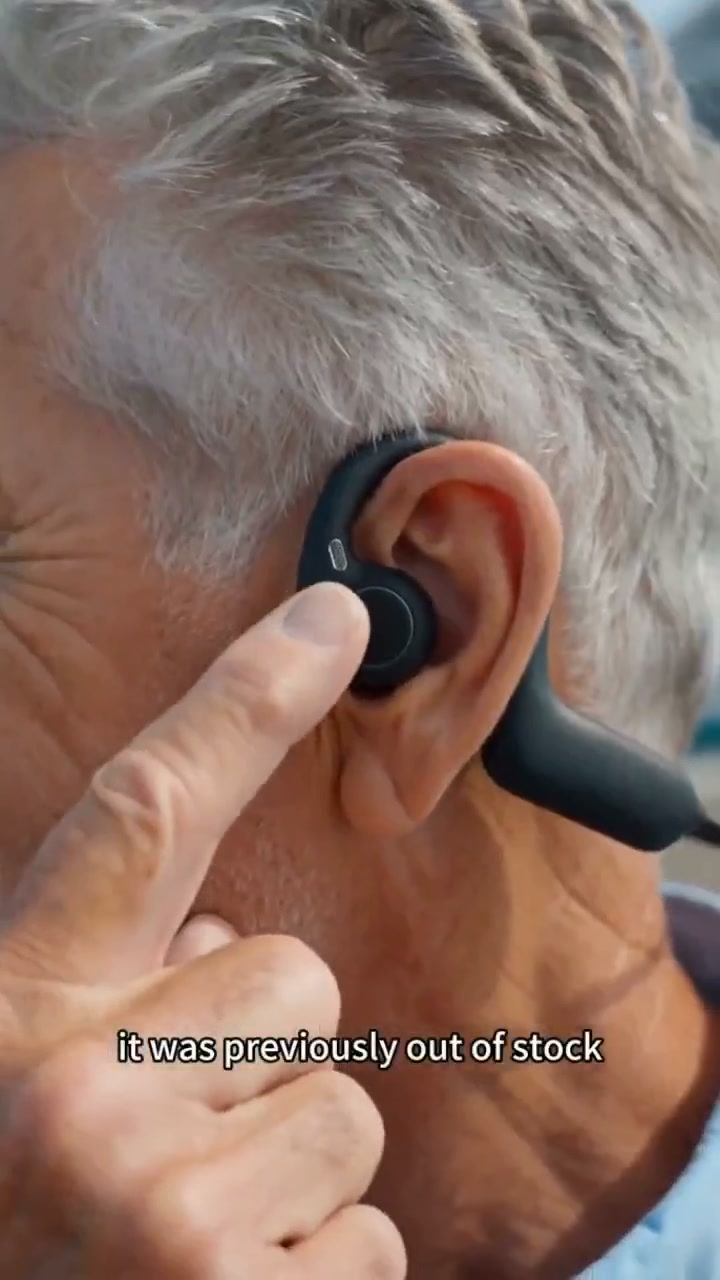 Headphones With 8MP EIS Stabilized Camera