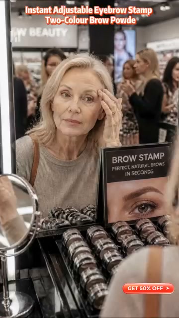 Buy 1 Get 1 Free 50K+ Sold!!!Eyebrow Stamp Powder Kit with Applicator Brush