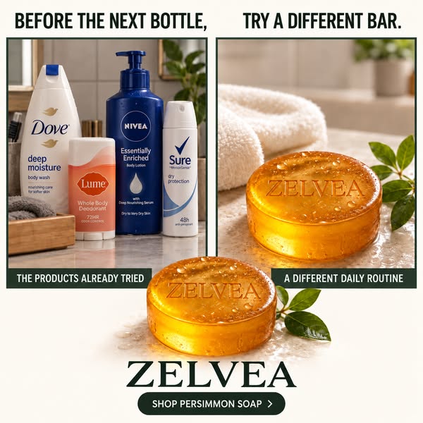 Try Zelvea Persimmon Soap