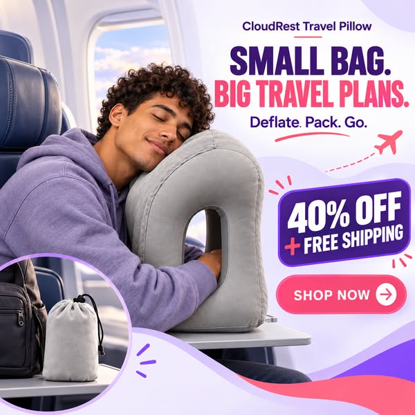 Neck Support for Long Flights