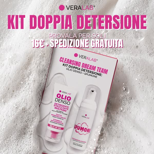 Scopri la Doppia Detersione di Veralab
