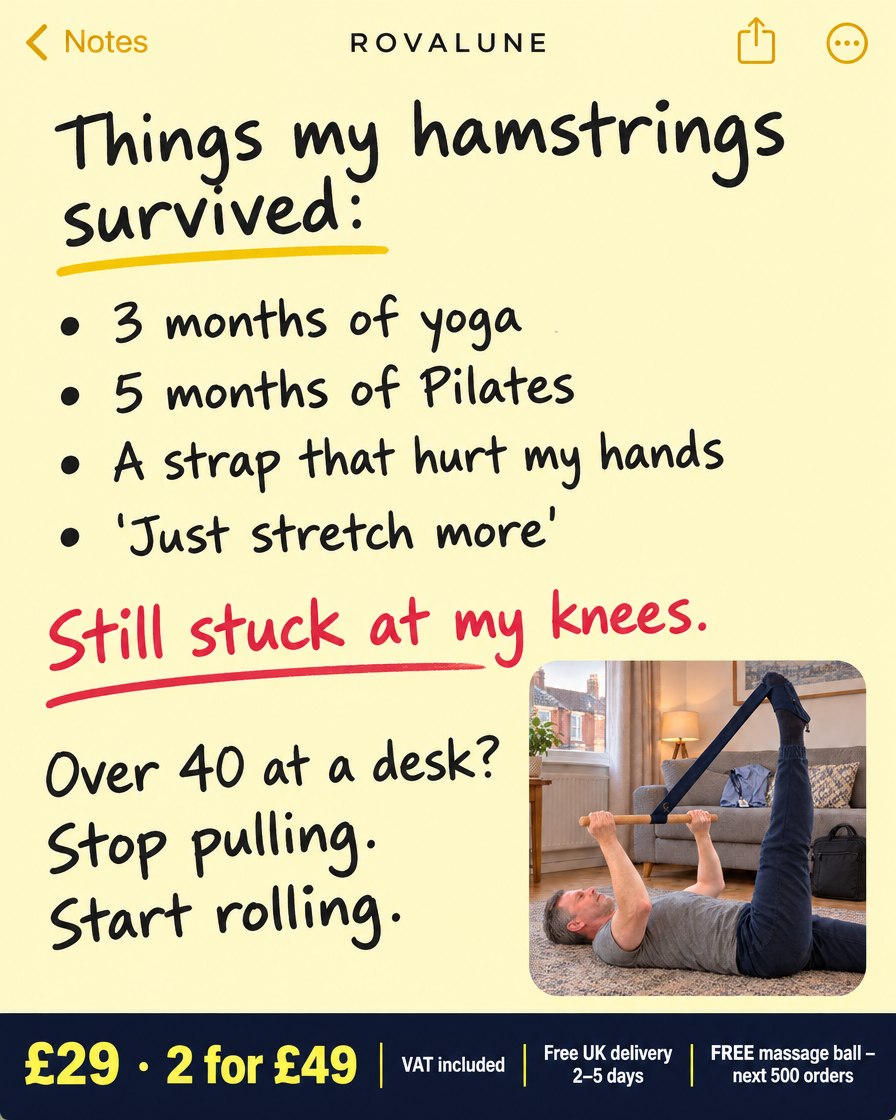From knees to toes, at home