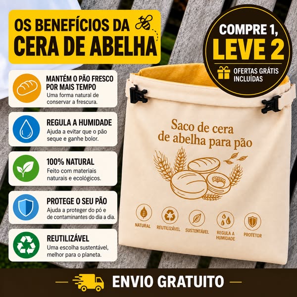 Mantenha o Seu Pão Fresco por Mais Tempo