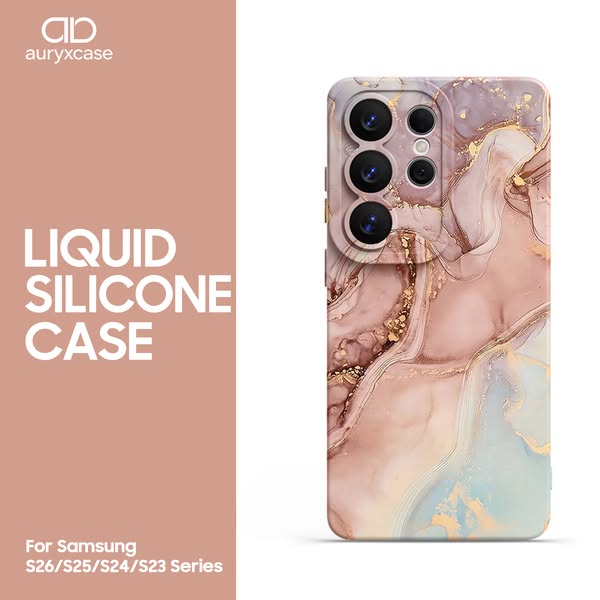 Marble Series - SamsungMagSafe Silicone Case