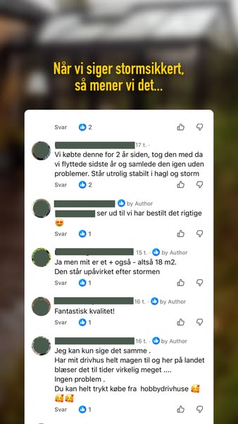Når stormen rammer, står det stadig